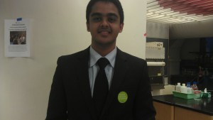 Dhruv at the NCSAS competition in Durham March 15